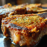 Juicy Baked Parmesan Beef Chops