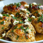 Juicy Crockpot Greek Chicken