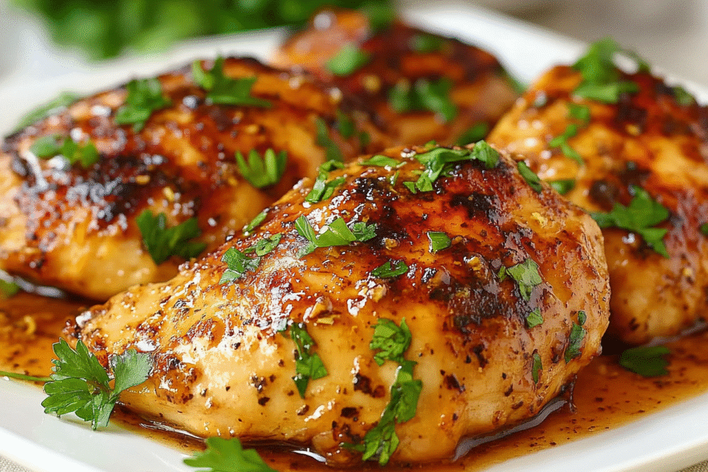 Juicy Honey Dijon Chicken