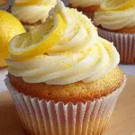 Lemonade Cupcakes with Lemon Frosting