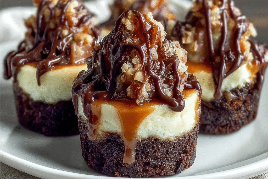 Loaded Brownie Cheesecake Cups