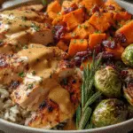 Maple Dijon Chicken Sweet Potato