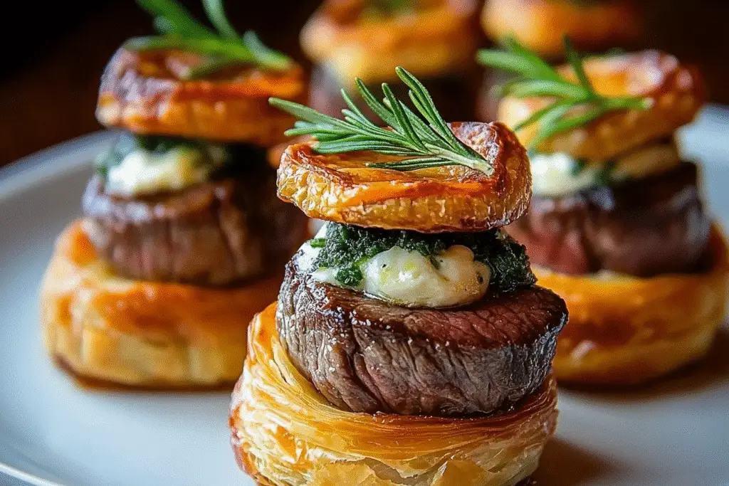 Mini Beef Wellington Bites