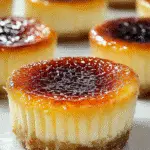 Mini Crème Brûlée Cheesecakes