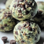 Mint Chocolate Chip Protein Balls