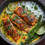 One-Pan Coconut Curry Salmon
