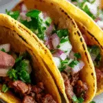 Pan Fried Beef Tacos
