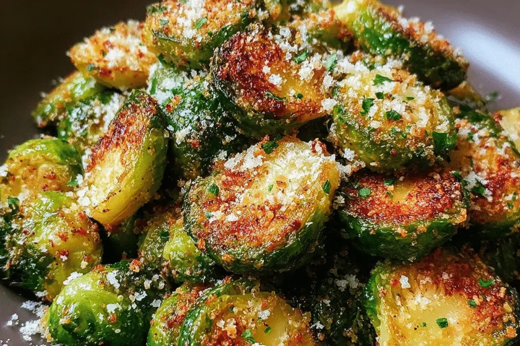Parmesan Brussels Sprouts