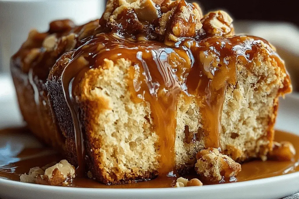 Peanut Butter Caramel Bread