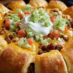 Pillsbury Crescent Roll Taco Bake