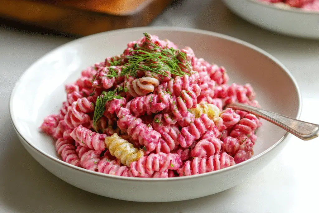 Pink Cadillac Pasta Salad
