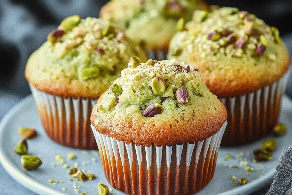 Pistachio Muffins