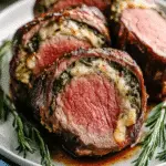 Quick Christmas Stuffed Beef Tenderloin
