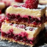 Raspberry Cheesecake Bars