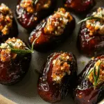 Roasted Stuffed Dates