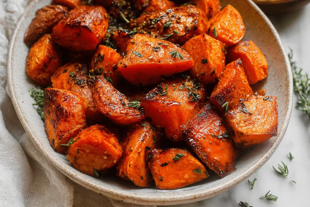 Roasted Sweet Potatoes