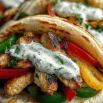 Sheet Pan Chicken Pitas with Herby Ranch