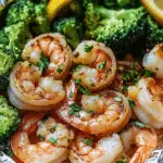 Shrimp and Broccoli Foil Packs