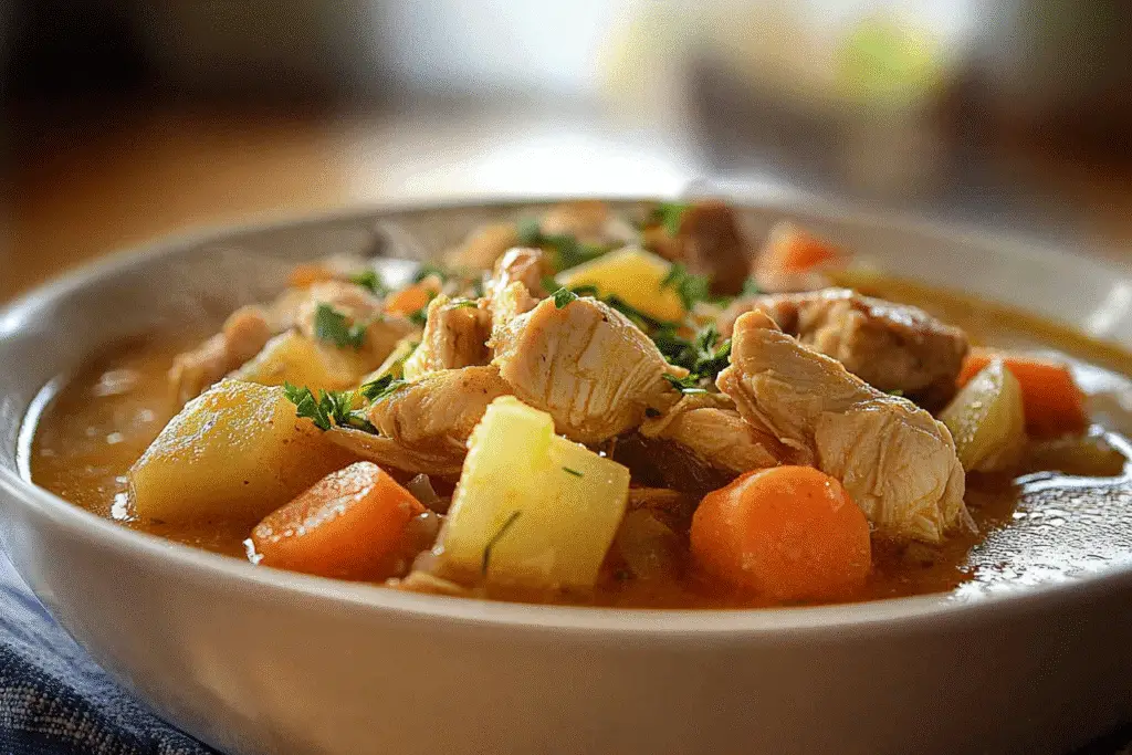 Slow Cooker Chicken Stew