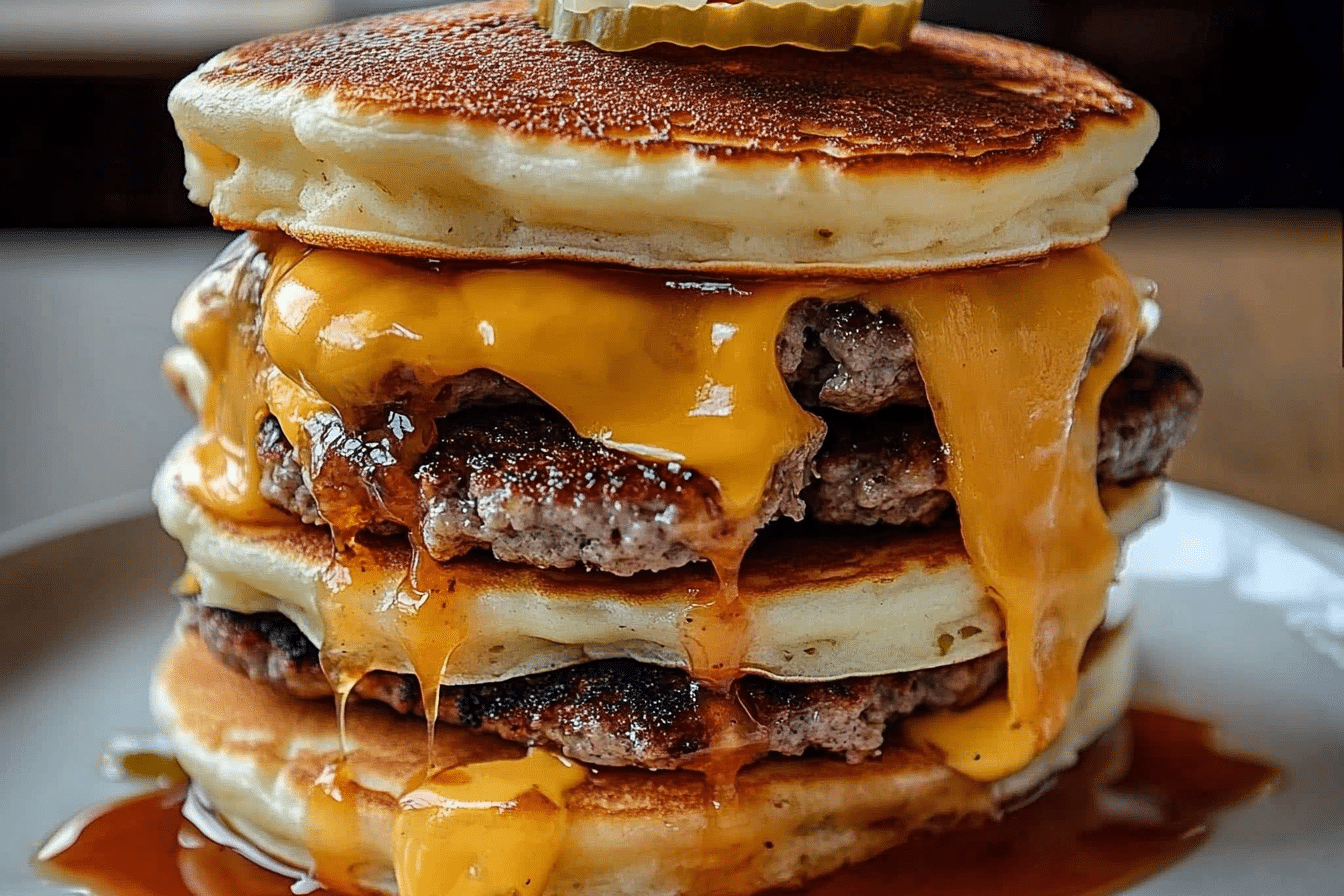 Smash Burger Pancakes Unique Twist