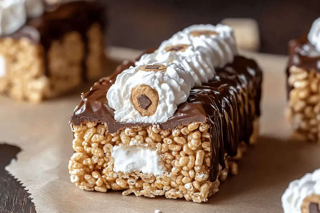 S’mores Rice Krispie Treats