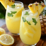 Sparkling Pineapple Lemonade