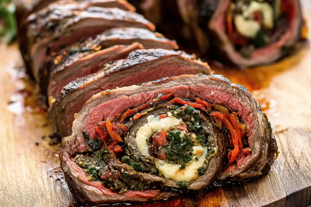Stuffed Flank Steak