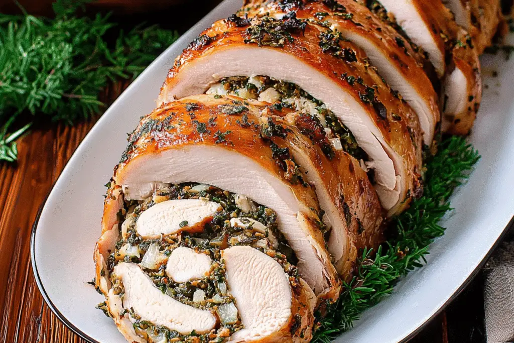 Stuffed Turkey Breast