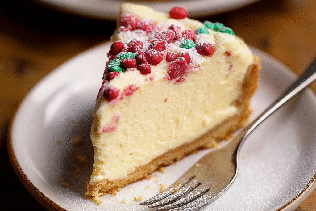 Sugar Cookie Cheesecake