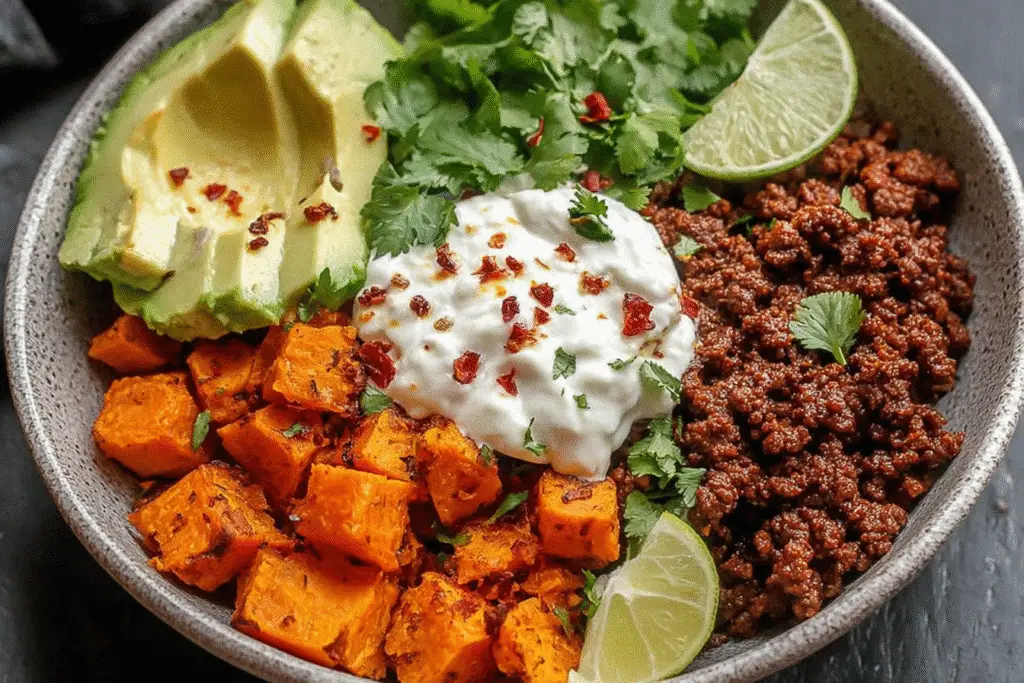 Sweet Potato Taco Bowl