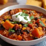Sweet Potato Turkey Chili
