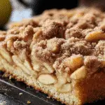 Warm Apple Cinnamon Coffee Cake