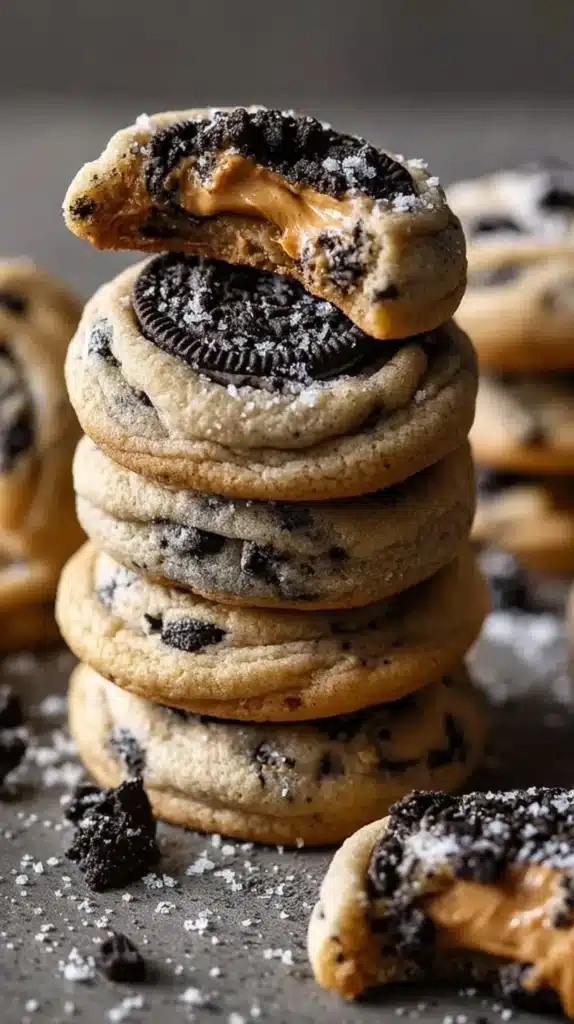 Jar of Cookies 'n Cream Peanut Butter with cookies and cream pieces
