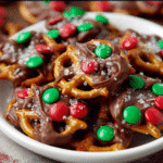 4-Ingredient Pretzel Christmas Treats