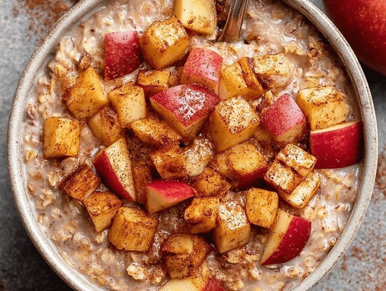 Apple Cinnamon Oatmeal