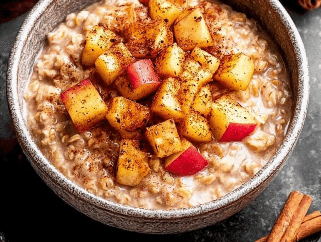 Apple Cinnamon Oatmeal