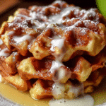 Apple Fritter Waffle Donuts