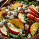Autumn Harvest Honeycrisp Apple and Feta Salad