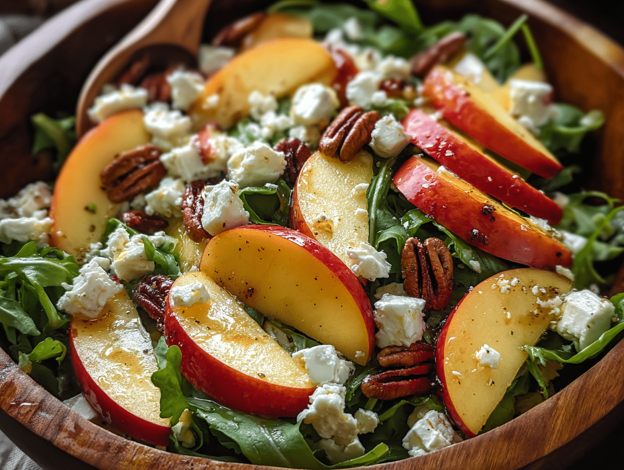 Autumn Harvest Honeycrisp Apple and Feta Salad