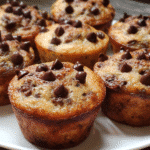 Banana Chocolate Chip Mini Muffins