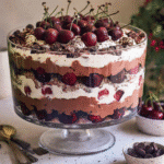 Black Forest Trifle for Christmas
