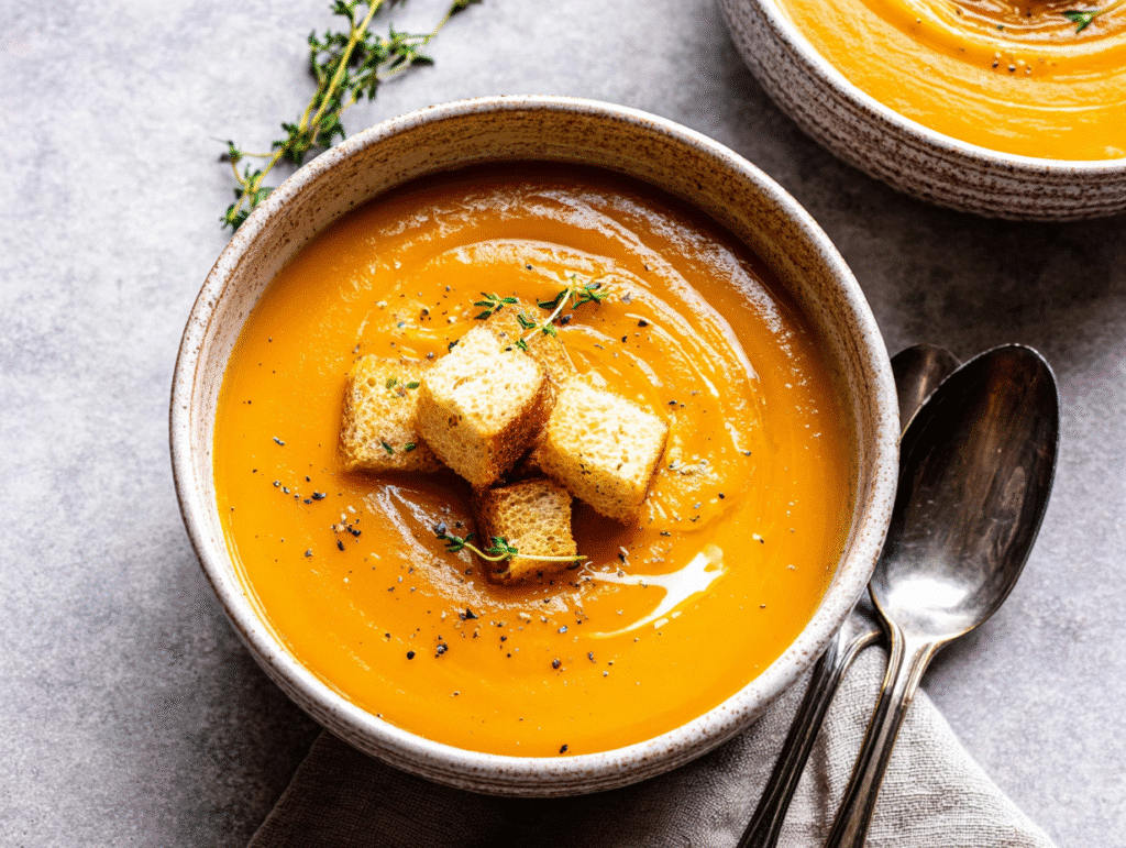 Butternut Squash and Apple Soup