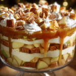 Caramel Apple Trifle Layers