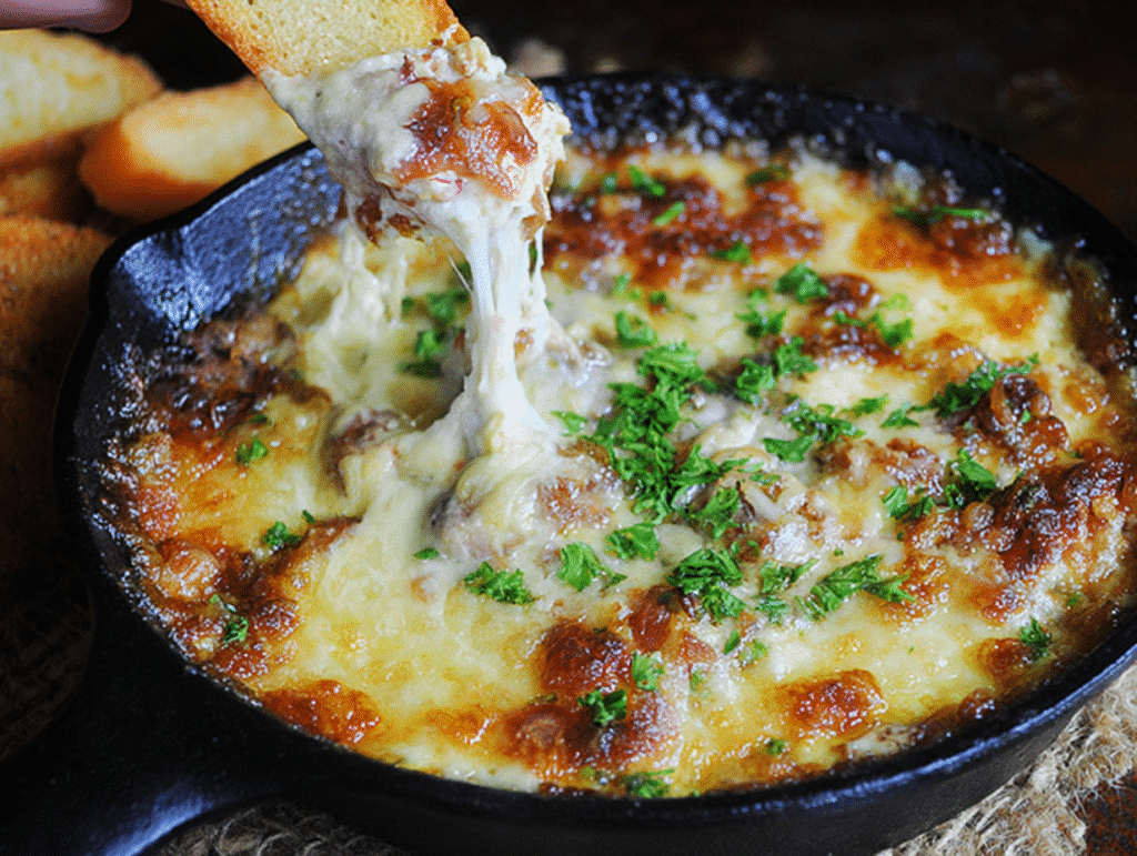 Caramelized Onion and Gruyere Dip