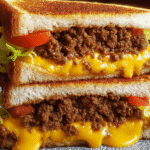Cheeseburger Grilled Cheese Fusion