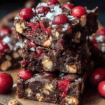 Chocolate Cherry Bars Delight