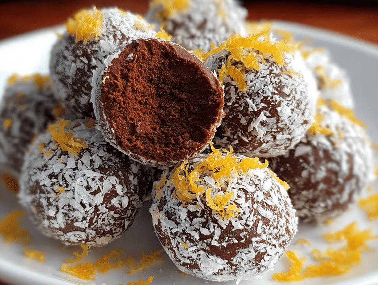 Chocolate Orange Truffles