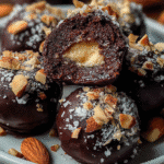 Chocolate Ricotta Fudgy Truffles