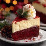 Christmas Red Velvet Cheesecake Recipe
