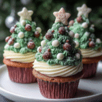 Christmas Tree Cupcake